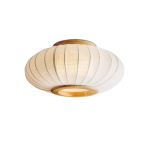 Lampa Ścienna/ Lampa Sufitowa Halo Design Balloon Ø40 Lniany Biały