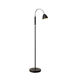 Lampa Stojąca Halo Design Room 1-ramienna , Czarny Chrom