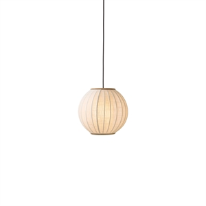 Lampa Wisząca z Balonem Halo Design Ø30 , Lniany Biały