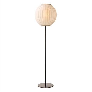 Lampa Stojąca Halo Design Balloon Ø40 Lniany Biały