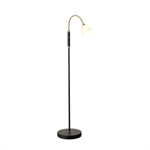 Lampa Stojąca Halo Design Lucid 1-ramienna LED Opal Antique