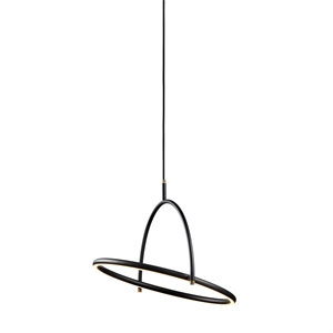 Żyrandol Uchylny Halo Design Ø40 Czarny