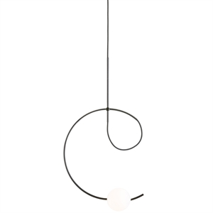 Lampa Wisząca Estiluz Loop w Czarny