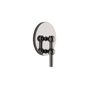 Świecznik Ścienny STOFF Nagel H14.5 Czarny Chrom