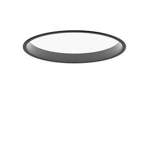 Lampa sufitowa Louis Poulsen LP Circle wpuszczana Ø26 3000K i Dali/ Wyłącznik - ściemniana, Czarny
