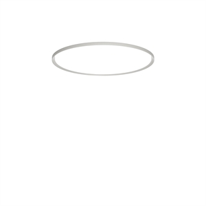 Lampa Sufitowa Louis Poulsen LP Slim Wpuszczana Ø44 3000K i Dali Dark Raw Aluminiowy