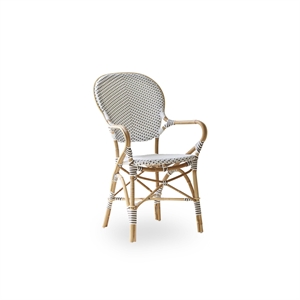 Sika-Design Isabell Cafe Krzesło z Podłokietnikami Biały