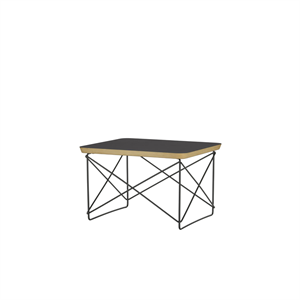 Stolik nocny/boczny Vitra LTR, Czarny, laminat/ Czarny