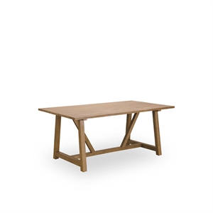 Stół do Jadalni Sika-Design Lucas 180x100 Cm, Drewno Tekowe
