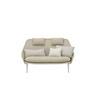 Sofa Vitra Slow Flocca 0650/ Beżowy 02/ Chrom