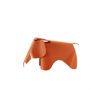 Stołek Vitra Eames Elephant RE w kolorze Czerwony Pomarańczowy
