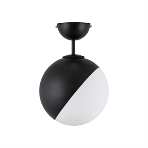 Globen Lighting Contur 25 Lampa Sufitowa Czarny- Biały