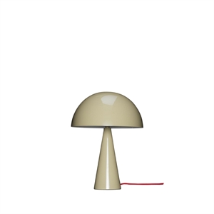 Lampa Stołowa Hübsch Mush Mini Piaskowy/ Czerwony