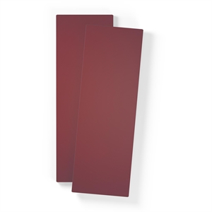 Półka Działowa do Dużej Szafki z 2 Drzwiami, Zestaw 2 Szt., Bordowa