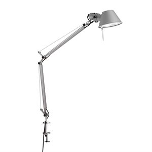Artemide Tolomeo Mini Lampa stołowa Aluminiowa z Zaciskiem