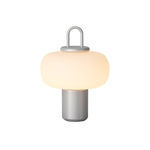 Astep Nox Lampa Stołowa Srebrna