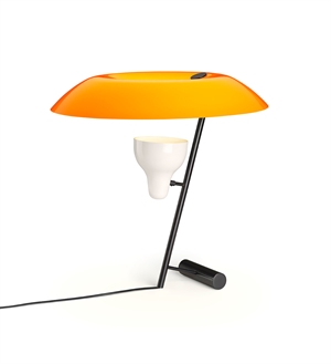 Astep Model 548 Lampa Stołowa Ciemna Mosiężna/Pomarańczowa