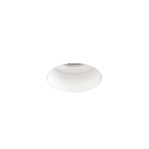 Astro Trimless Slimline Okrągły Stały Ognioodporny IP65 Spot Matowy Biały