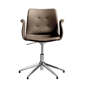 Fotel Obrotowy Bent Hansen Primum 5-Star z Obrotowym Polerowanym stalowym/Zenso 3 292
