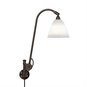 Bestlite BL6 Kinkiet Czarny Mosiężny i Porcelanowy