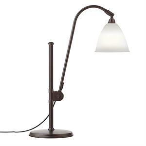 Bestlite BL1 Lampa stołowa Czarna Mosiężna i Porcelanowa