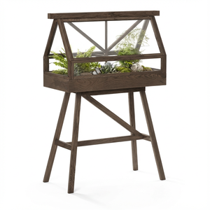 Design House Stockholm Szklarnia Szklarnia Ciemny Popiół