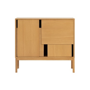 Design House Stockholm Layer Side Table z nogami dębowymi