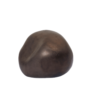 Ferm Living Bellure Piece Round Rustic Brąz