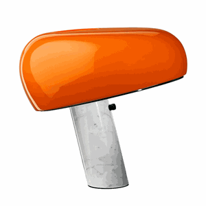 Flos Snoopy Lampa Orange Limited Edition