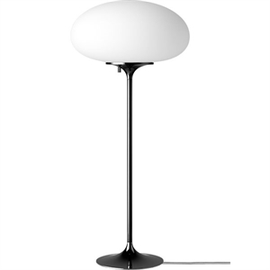 GUBI Stemlite Lampa Stołowa Duża Czarny Chrom