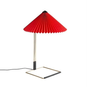 HAY Matin Lampa Stołowa Średnia Czerwony
