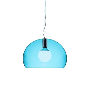Kartell FL/Y Lampa Wiszaca Niebieska Mala