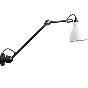 Lampe Gras N304 L40 Kinkiet Czarny Matowy i Biały Matowy/Miedziany hardwired