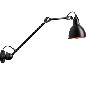 Lampe Gras N304 L40 Kinkiet Czarny Matowy i Czarny Matowy/Miedziany hardwired