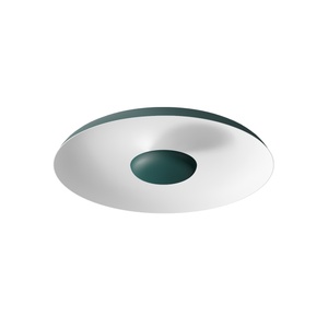 Linea Light Basin_S Lampa sufitowa Ø48 Zielono-Niebieska
