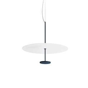 Linea Light Stilo_P Lampa wisząca Ø54 Stalowo-niebieska