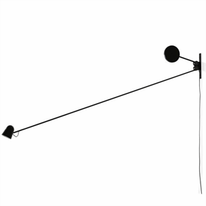 Luceplan Counterbalance Kinkiet Czarny