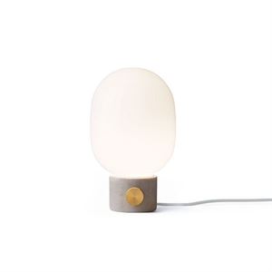 MENU JWDA Concrete Lampa stołowa Szara i Mosiężna