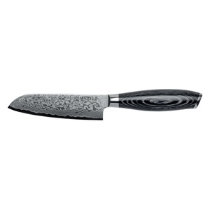 Mareld Akio Japoński Nóż Santoku 13 cm Czarny