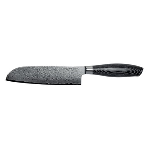 Mareld Akio Japoński Nóż Santoku 18 cm Czarny