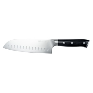 Mareld Europejski Nóż Santoku 18 cm Czarny