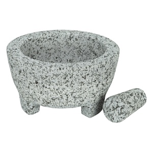 Mareld Molcajete Mortar & Postil Szary/ Granit