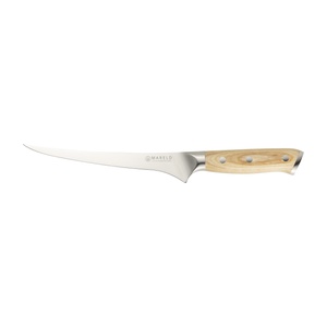 Mareld European Filet Knife 19 cm Jasne Drewno