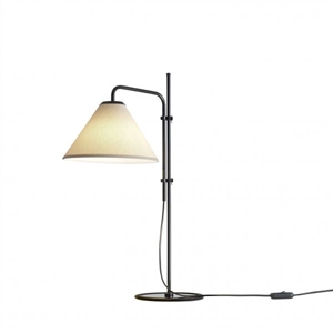Marset Funicili Lampa Stołowa Tkanina Czarny- Piaskowy