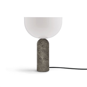 NEW WORKS Kizu Lampa Stołowa Szary Marmur Mały