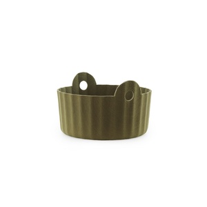 Kosz Normann Copenhagen Colu w kolorze oliwkowym