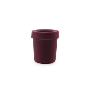 Kosz na śmieci Normann Copenhagen Hide Office w Burgundowy