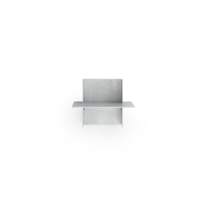 Normann Copenhagen Alu Shelf 25 cm Aluminiowy