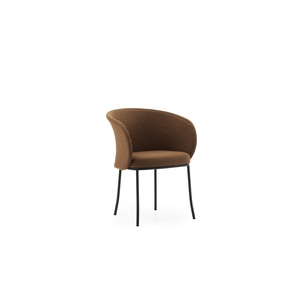 Krzesło do Jadalni Normann Copenhagen Knit Czarny/Brandy