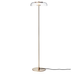 Nuura Blossi Lampa stojąca ø29 Złota/Przezroczysta